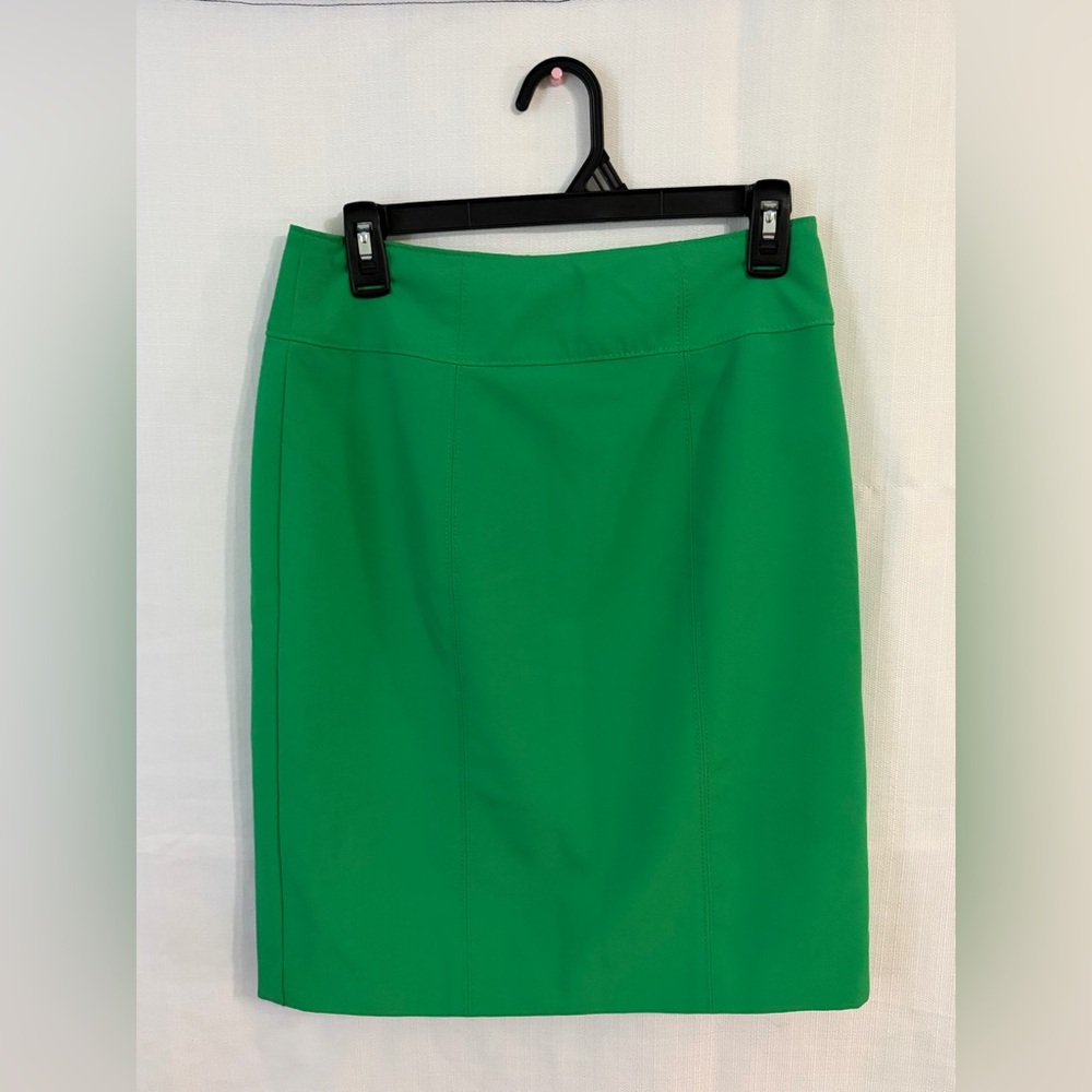 Worthington Green Pencil women’s Skirt Size 4 Stretch Career(A487)✨ - Picture 3 of 14